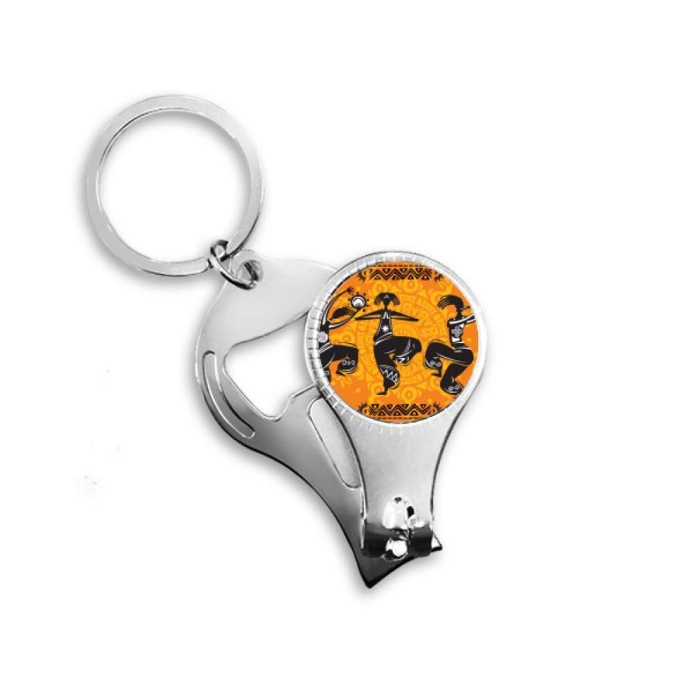 Pince à ongles Mexique Totems coupe nette et flûte Dance People pour ongles épais