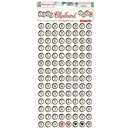 Stamperia Adhesive Chipboard 6