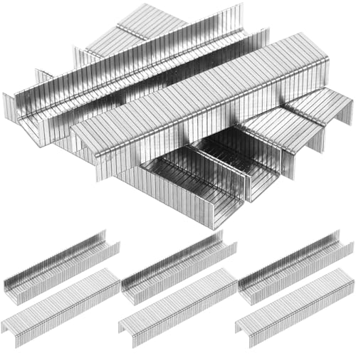 Zerodeko 1000Pcs U-Shaped Narrow Crown Finishing Nails Pneum