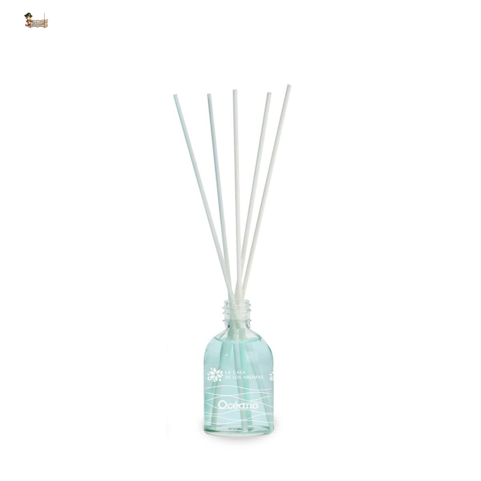 BricoLoco.com. Mikado 50ml aroma oceano, più comodo e sicuro delle candele. Deodorante per casa, casa, camera. Agrumi, eucalipto (5)