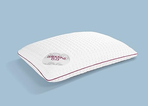 Miniatura 1 de Bedgear Gemini Performance Pillow - Tamaño 0.0 - Funda lavable refrescante y absorbente de humedad - Almohadas firmes para todas las posiciones de
