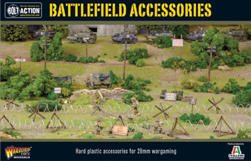 Warlord Games Bolt Action WWII Battlefield Accessories for 1:56 Military Table Top Wargaming Diorama Plastic Model Kit 402010001 - Image 3