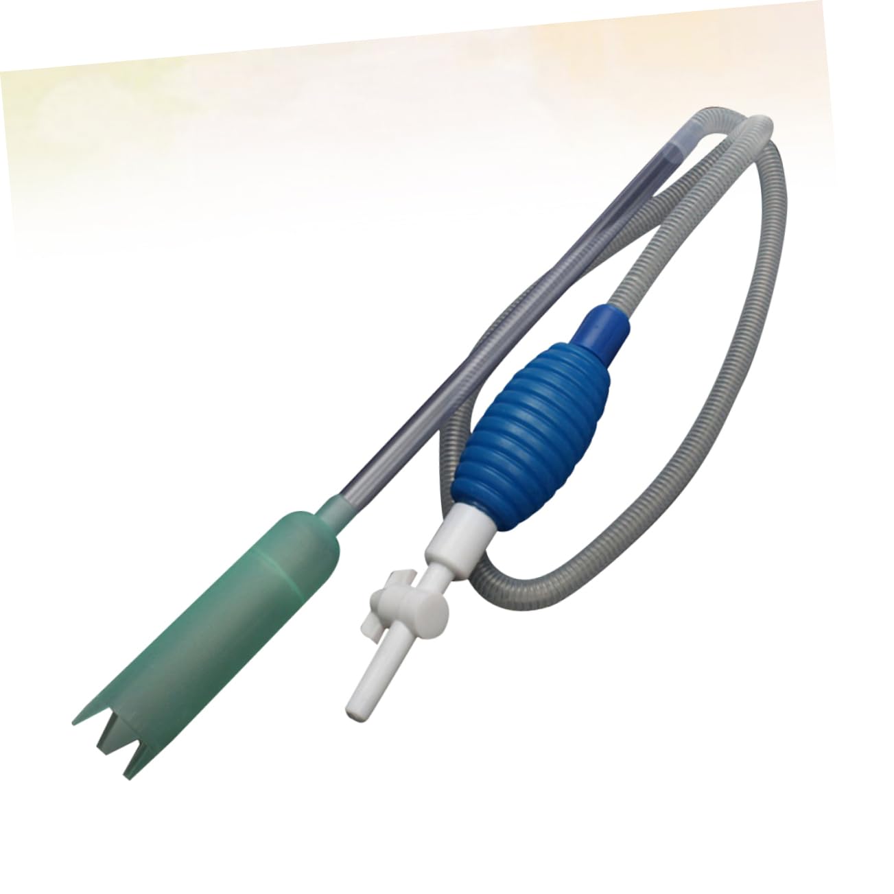 Sosoport Manual Fish Tank Water Changer Aquarium Tool Syphon Pump Change for Freshwater Tanks