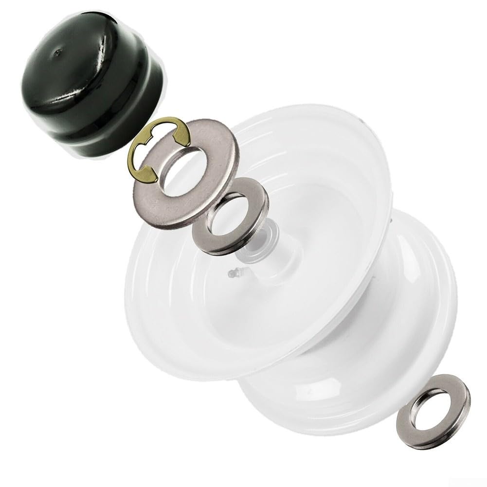 Vorderradbuchse zu Lager-Umrüstsatz für Handwerker für Poulan - Metall+Gummi, kompatibel mit verschiedenen Modellen, Innendurchmesser: 19 mm