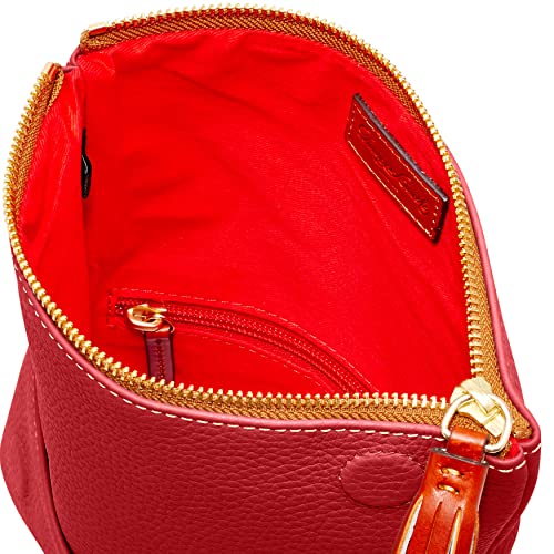 Image of Dooney & Bourke Women's Foldover Zip Crossbody, Small Handbag with Strap