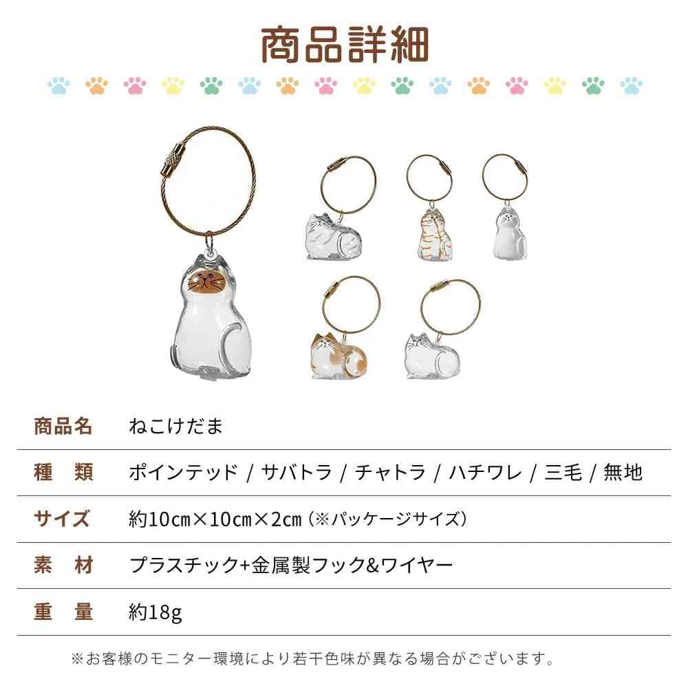 けだま Amazon | ねこけだま 猫毛玉入れ 6個 容器 猫 (チャトラ, 1, 個