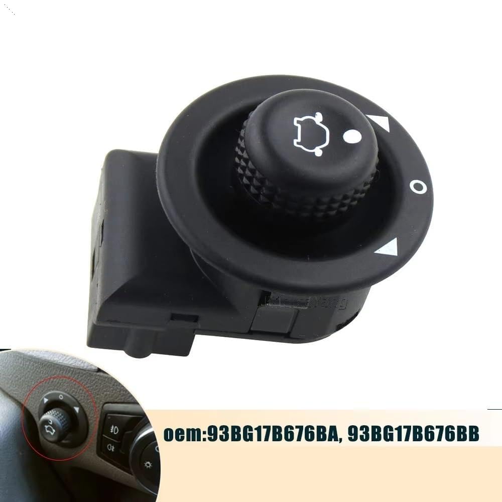 Car Rearview Mirror Switch for Fiesta 1995-2008 Car Rearview Mirror Button Control Switch 93Bg17B676Ba