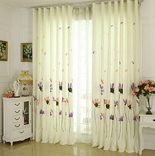 Lactraum Vorhänge Wohnzimmer mit Ösen Bestickt Blumen Common Cosmos und Libelle (Blickdicht Weiß, Sonderanfertigung) Lactraum Vorhänge Wohnzimmer mit Ösen Bestickt Blumen Common Cosmos und Libelle (Blickdicht Weiß, Sonderanfertigung)