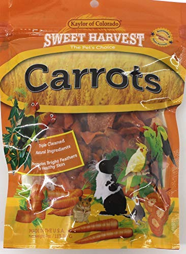 Sweet Harvest Carrots Treat, 4.0 Oz Bag - Real Carrots