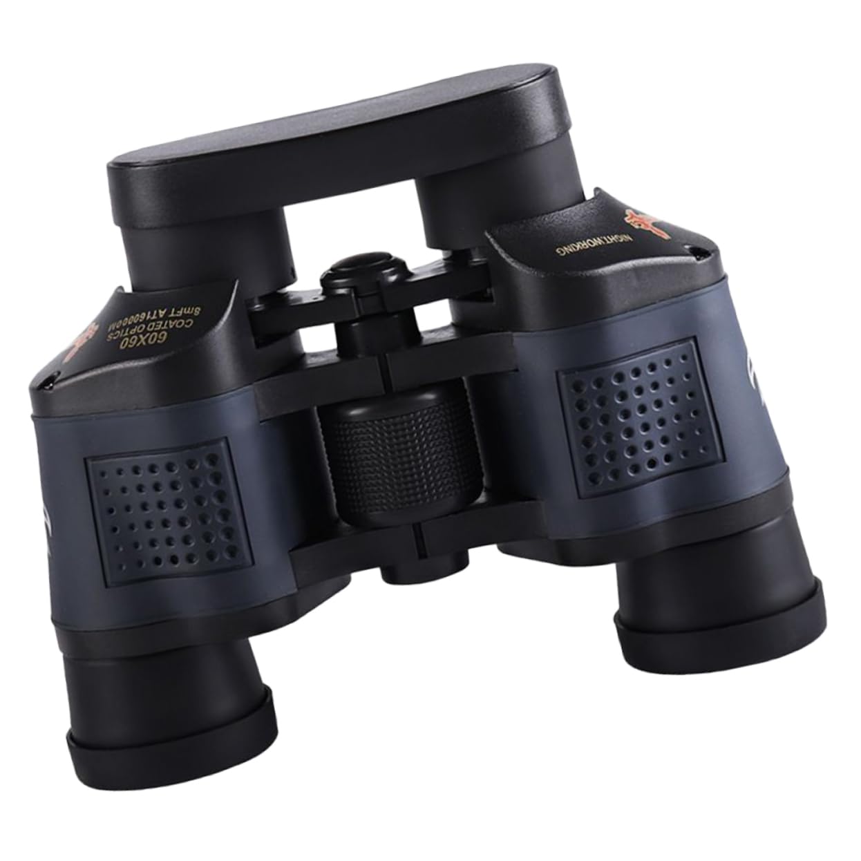 Binocolo 60x60 ad Alta Definizione Nero con Coordinate di Misurazione