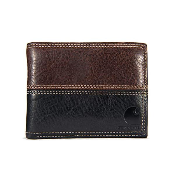 Carhartt Men’s Billfold and Passcase Wallets, Durable Bifold Wallets