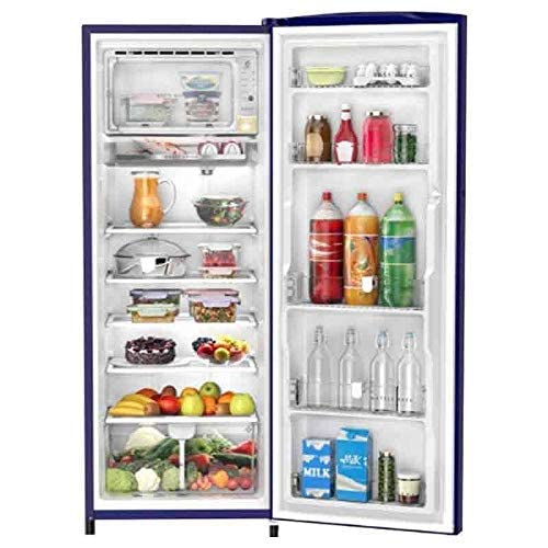 Whirlpool 305 IMPRO Plus PRM 3S Refrigerator interior with food items