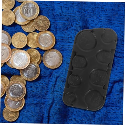 Organizador de monedas plástico ARTIBETTER con tapa reutilizable miniatura 6