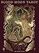 Blood Moon Tarot: Deluxe 78-Card Tarot Deck with Ethereal Watercolor Art, Linen Finish, Burgundy Edges, and Hardcover Book – Gold Foil-Accented Set