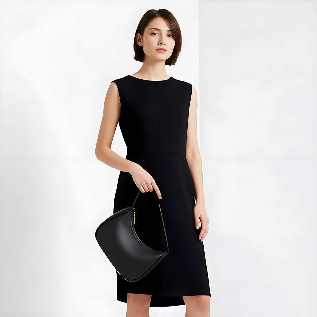 Shoulder Bags for Women Girls, Cute Tote Handbag Mini Clutch Purse with Zipper Closure - Image 2