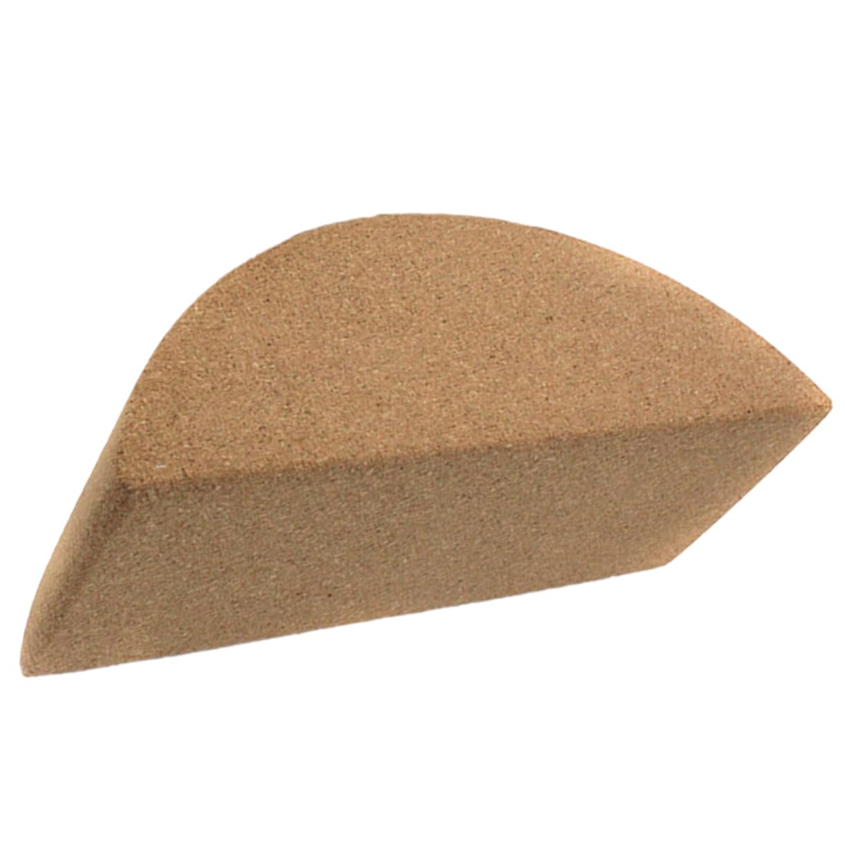 SUPVOX Bloque de Yoga de Corcho Color Caqui para Entrenamiento Diario, Herramienta para Ejercicios de Estiramiento y Abdominales Antideslizante y Duradero para Relajación Corporal