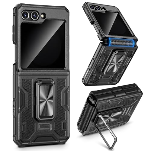 Image of VEGO for Z Flip 5 Phone Case with Stand,Built-in Privacy Screen Protector