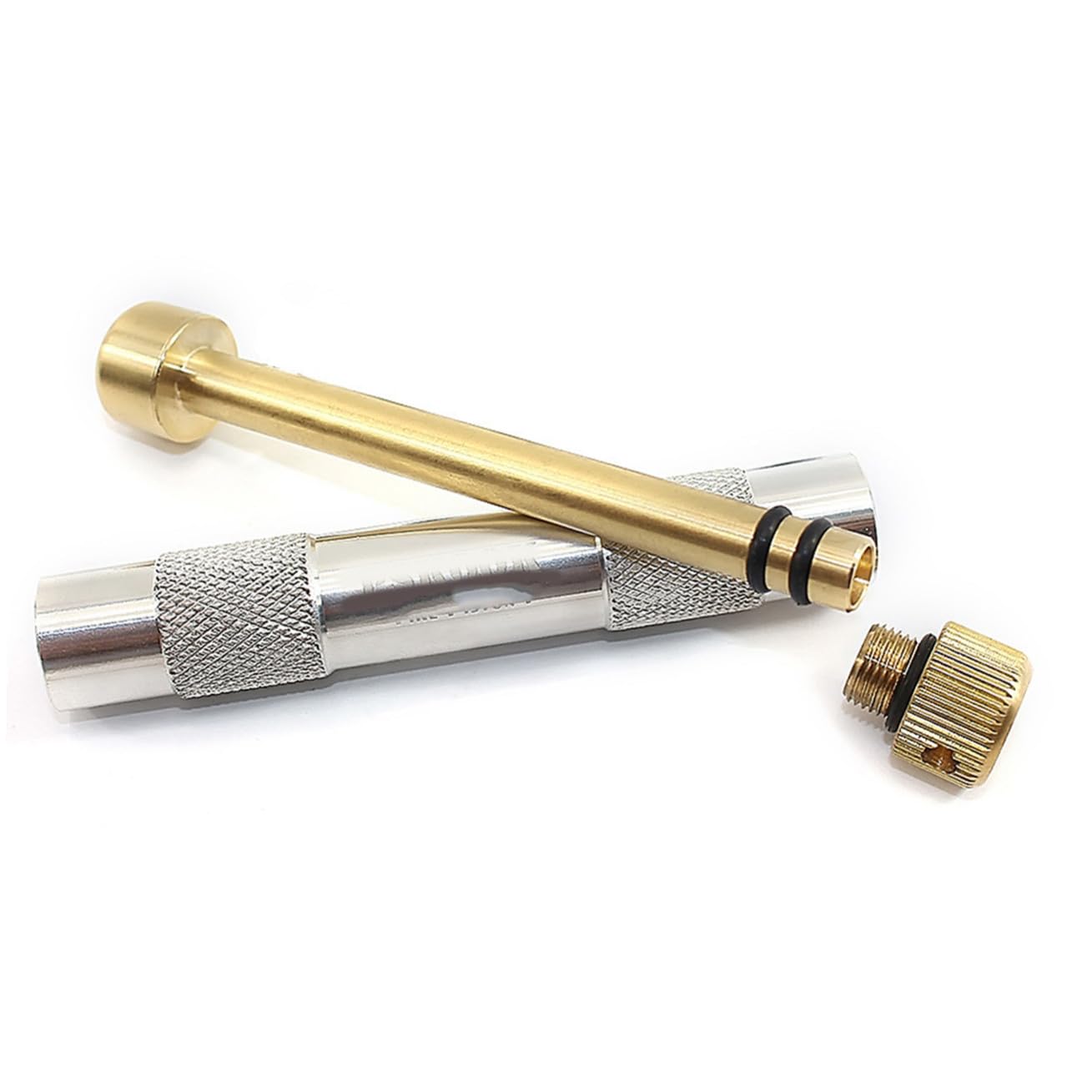 Allume-feu d'urgence à Piston à Compression d'air pour Camping | Alliage D'aluminium et Laiton, Barbecue et Plein Air, pour Allumage Rapide Couleur Aléatoire