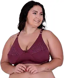 Sutiã Plus Size sem Bojo Reforçado Sustentação de Cetinete Resistente