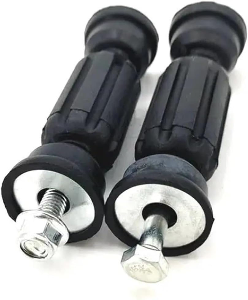 2pcs Car Styling Rear Stabilizer Anti Roll Drop Link Sway Bars Compatible With Focus 2M515E494AA 6XDB(Black)