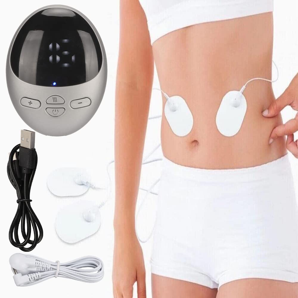 BRAINLE Deep Tissue Back Massager for Pain Relief, Mini Massager, Rechargeable Neck Massager, Portable Body Relaxation Electric Massager with Patches, Mini Neck Massager (PULSE MASSAGER)-image-19