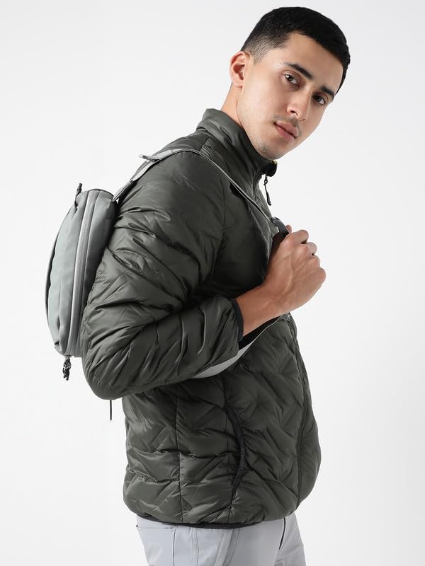 Image of Wildcraft Men's Standard Length Polyester Down Jacket