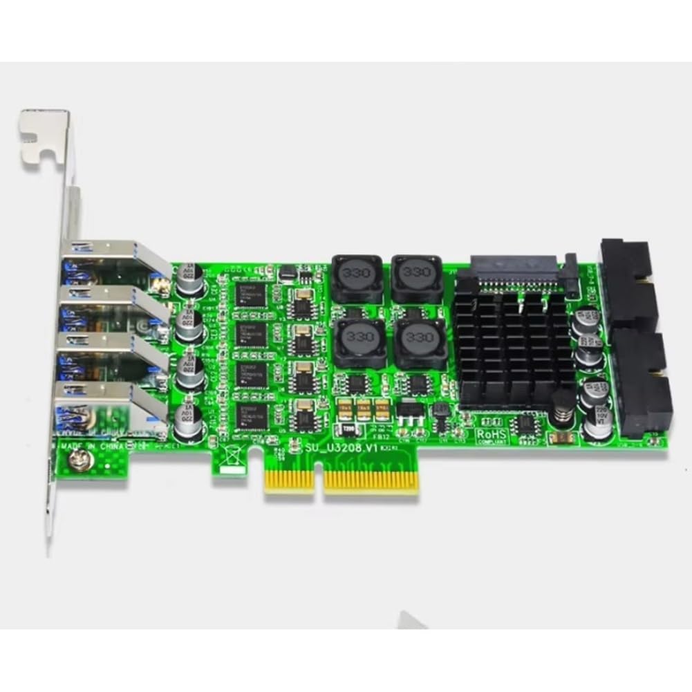 Carte Compatibilité 19 Broches Connecteur PCIe