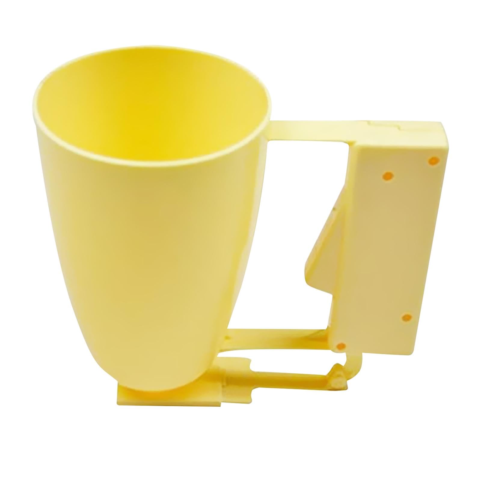 SECRET DESIRE Cupcake Batter Dispenser Easy Pour Meatball Maker for Crepe Cookie Pastries Yellow|Kitchen, Dining & Bar|Kitchen Tools & Gadgets|Other Kitchen Tools & Gadgets