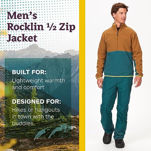 Image of MARMOT Men's Rocklin 1 /2 Zip, Lightweight Fleece Pullover Jacket