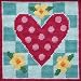 Polka Dot Heart - Needlepoint Kit