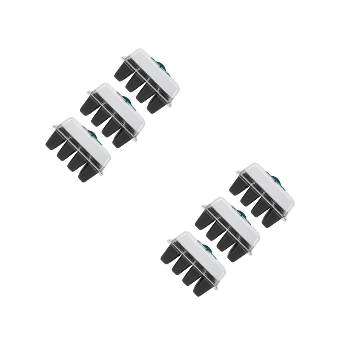BESTonZON 2 Set Vassoio per Piantine con Contenitore per Germinazione con per Microgreens E Insalate 3 Pezzi*2