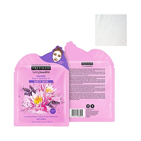 FREEMAN Facial Mask Anniversary Collection Set, pack of 12