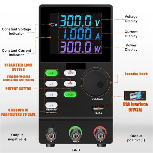 Alimentation CC Variable Programmable Évite les Surtensions sur Vos Circuits via PC RS-232 - 5