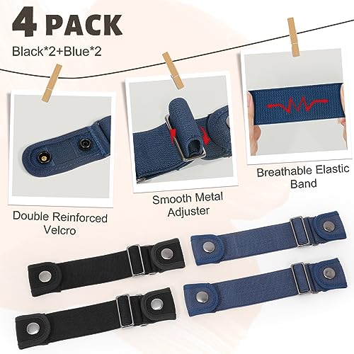 Image of Beltroad No Buckle Belts for Men Women Stretch Sides Belt without Buckle