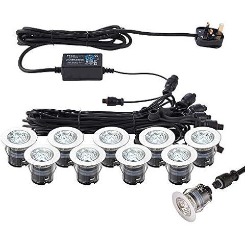 Saxby Ikon Pro 6500K Outdoor Decking Lights Cover