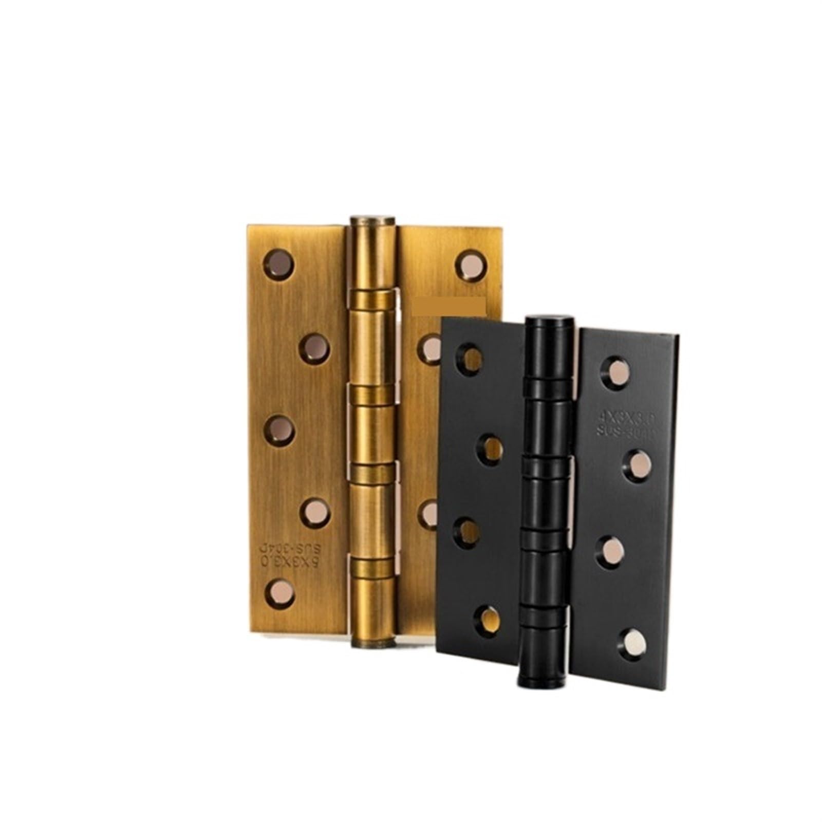 Nvsfzgiyg A7 - 2Pcs Thicken Stainless Steel Hinge Window Cabinet Door Connector Drawer Silent Bearing Hinges Furniture Hardware Accessories 2Pcs(A7-2Pcs)
