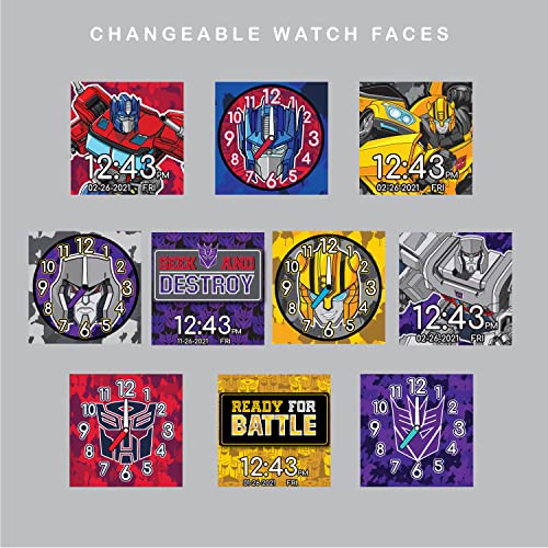 Accutime TFC4025AZ Transformers Kids Smart Watch thumb #3