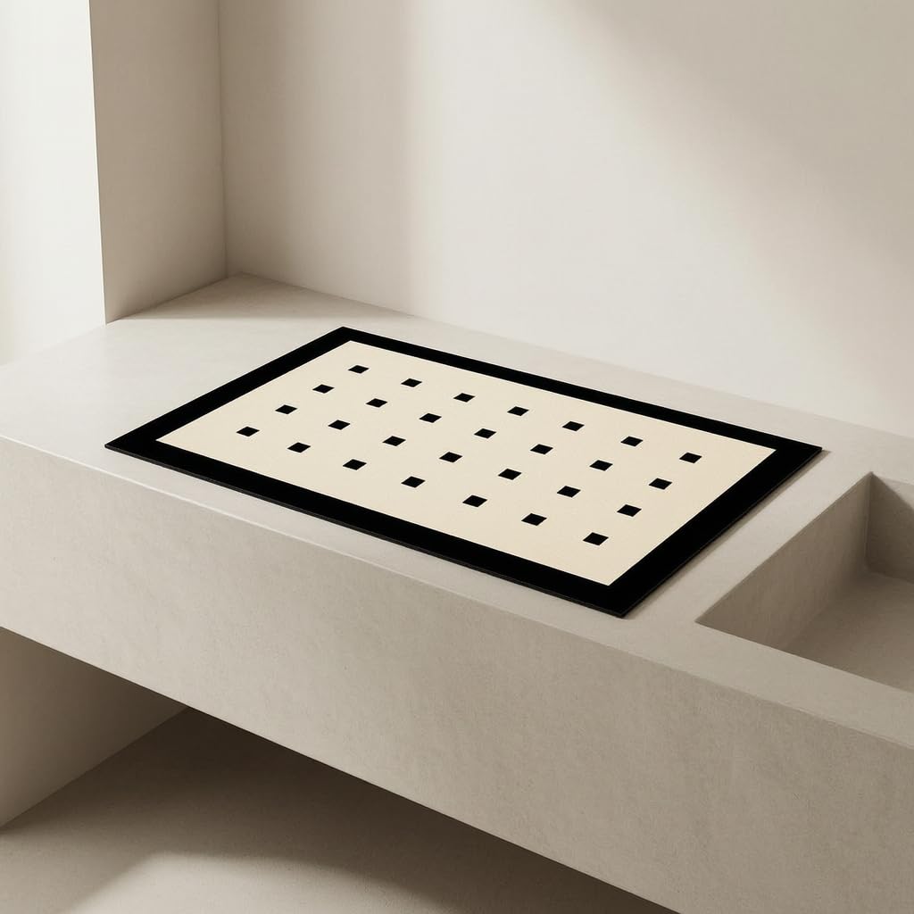 Tapis égouttoir Vaisselle Absorbant en diatomite pour séchage la Cuisine, pour la Cuisine - pour Salle Bain