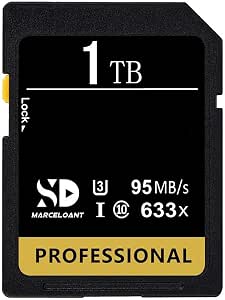 Fanxiang Carte SD 128Go PSLC UHS-II V90 - Jusqu'à 300 Mo/s - Pseudo SLC Pour Vidéo 4K/8K
