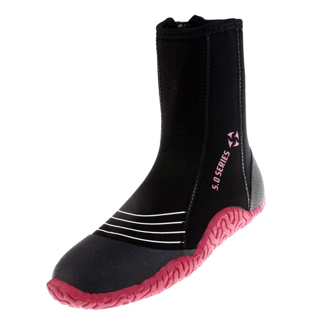 1 Paar Super Stretch 5mm Neopren Socken Tauchsocken Neoprensocken für Erwachsene Frauen