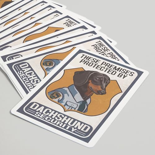 Lantern Press Baraja de Póker con Diseño de Perro Dachshund miniatura 5