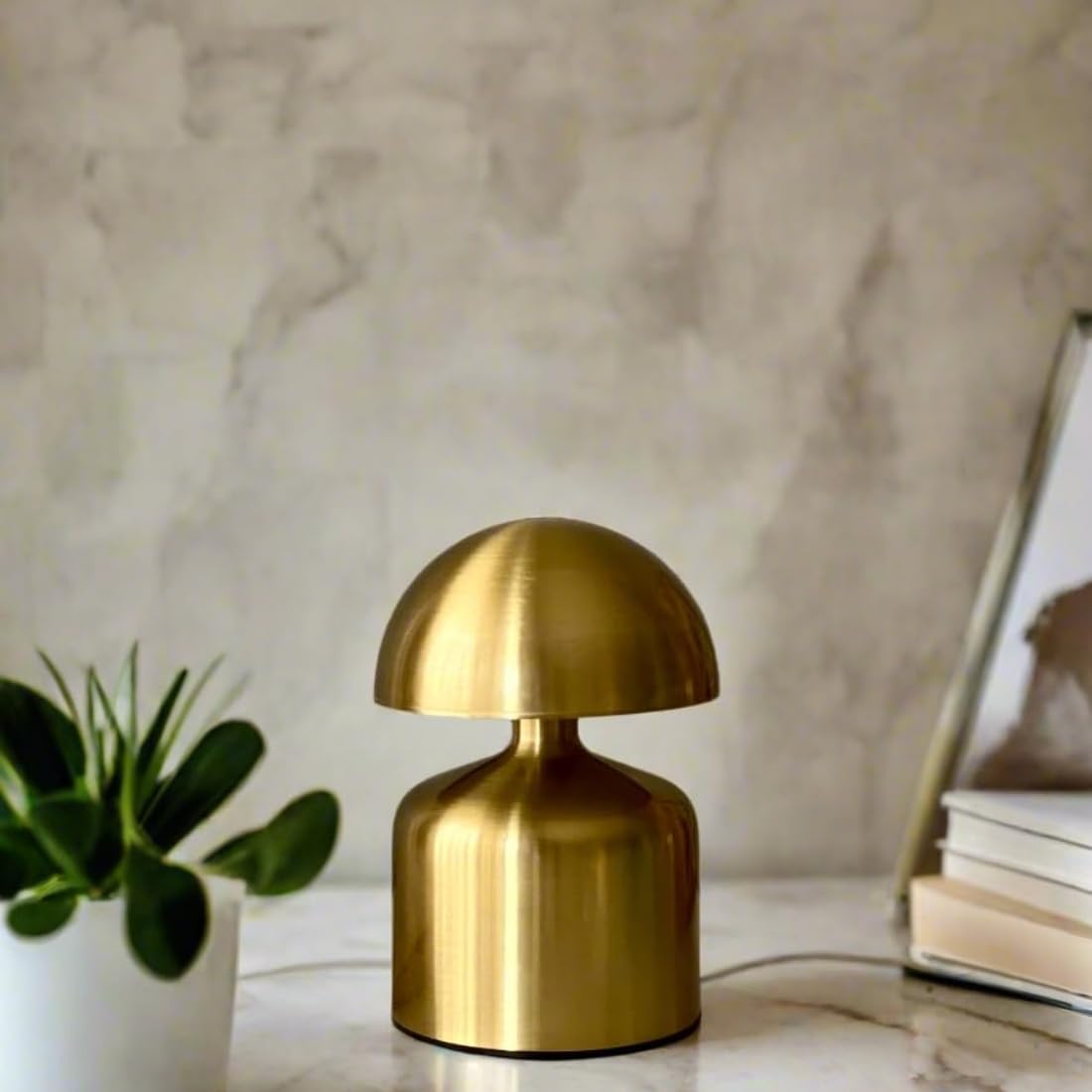 MASON HOME Mush Morel Table Lamp - 1pc | Warm Ambient Lighting | Stylish - Modern - Decor - Aesthetic| Longlasting | Home - Office - Desk - Study - Reading | Good for Small Space-picture-23