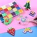 Abalorios Cuentas de Agua 4000 Perlas Kit Abalorios 24 Colors(6 Jewel) Niños...