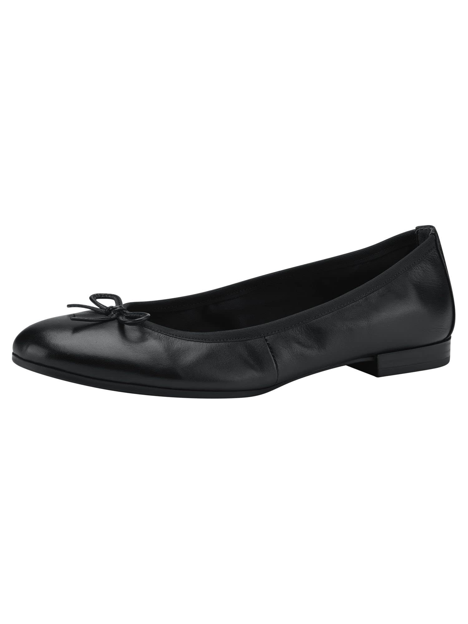 Tamaris Women's Classic Ballet Flats, Women's Flats, Touch-it Footbed, Black, 4 UK