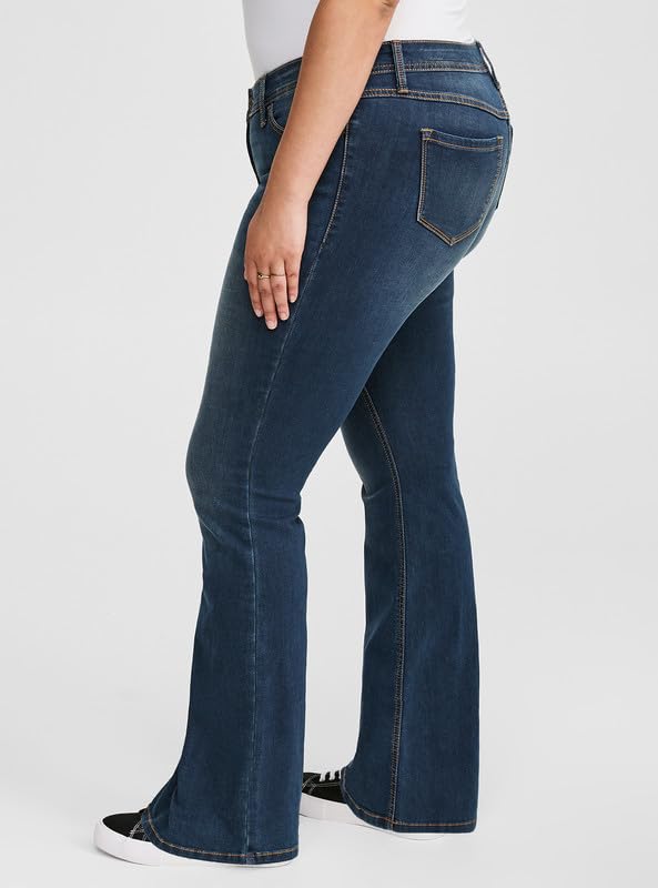 Torrid Women's Plus Size Jeans - Luxe Slim Boot Jean3