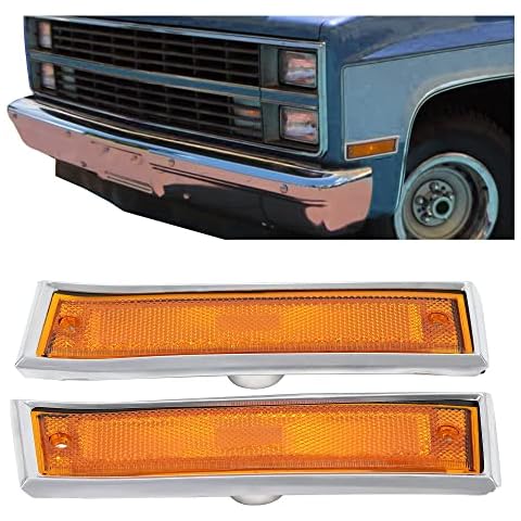 KUAFU Side Marker Lights for Chevy/GMC Cover