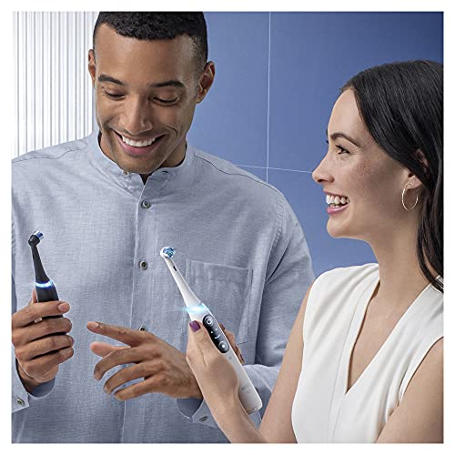 Oral-B iO Series 8 Elektrische Zahnbürste, wiederaufladbar, mit 1 Griff mit künstlicher Intelligenz, 1 Bürste und 1 Premium-Reiseetui – Bild 8