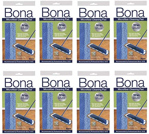 Bona Microfiber Cleaning Pad (Pack of 8)