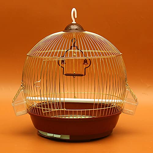 Gabbia per uccelli, pappagallo, gabbia per uccelli in metallo, grande, in acciaio inossidabile, galvanizzata, storno, myna, xuanfeng, peonia, gabbia per pappagalli in ferro, gabbie per uccelli, decor
