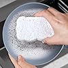 YTLX 6pcs Premium Heavy-Duty Household Cleaning Sponges Scratch-Free, Multi-Purpose Dish Scrub Sponges Reusable for Home Kitchen Cookware Bathroom, Safe Healthy Scrubbing Sponges Durable #5